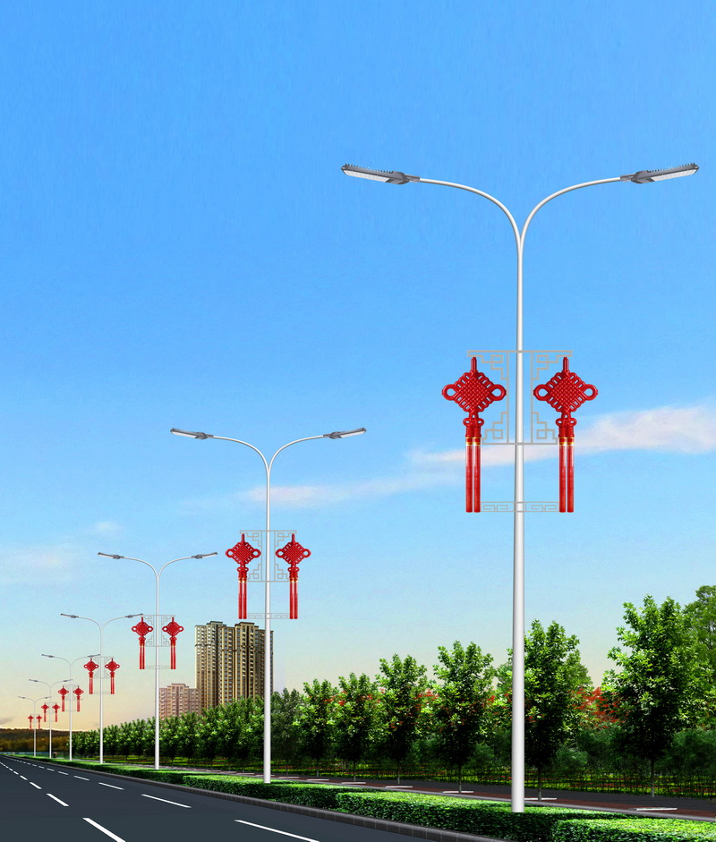 中国结路灯