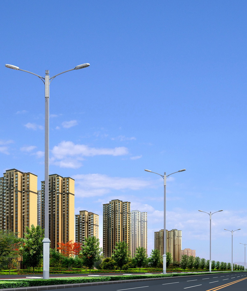 LED双臂路灯